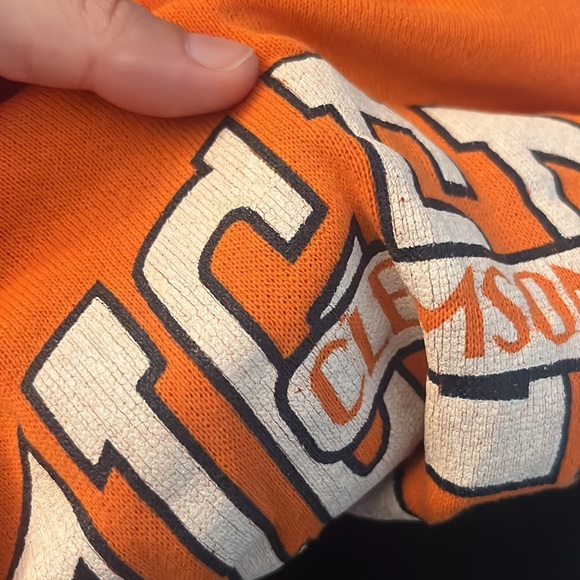 Vintage Clemson University Sweatshirt - Picture 5 of 5